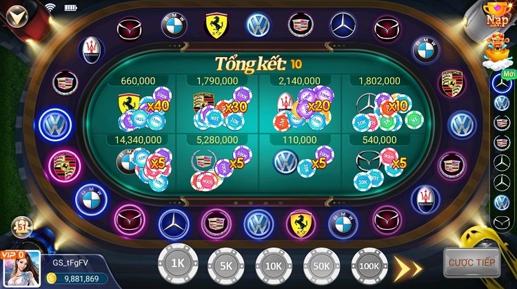 Giới thiệu Slot Game Siêu xe VBO99 – hướng dẫn chơi cược dễ dàng